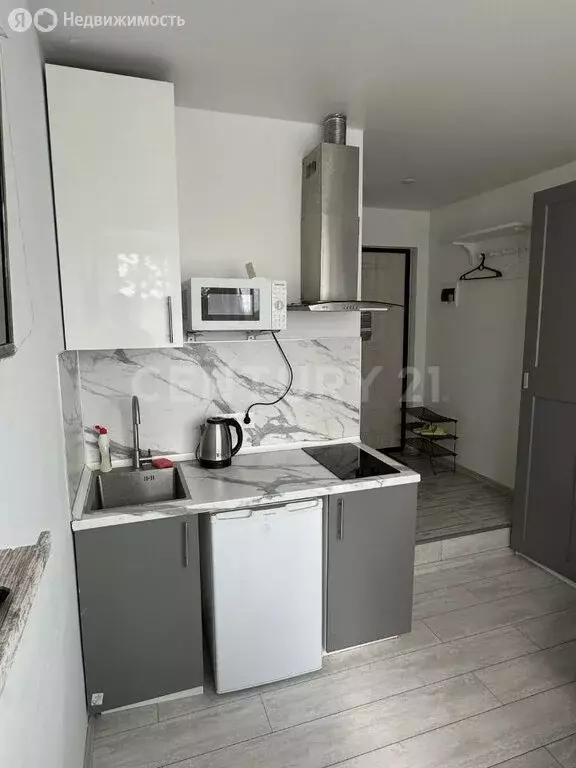Квартира-студия: Москва, Строительный проезд, 2с1 (14 м) - Фото 1