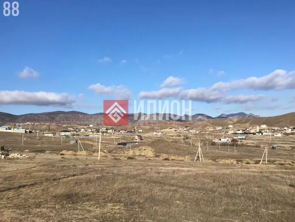 Участок в Крым, Судак городской округ, с. Миндальное пер. Боспорский ... - Фото 1