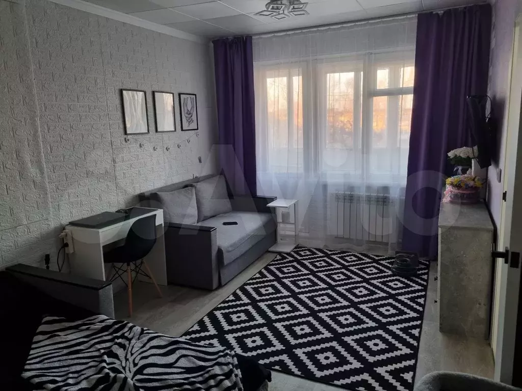 1-к. квартира, 30м, 5/5эт. - Фото 1