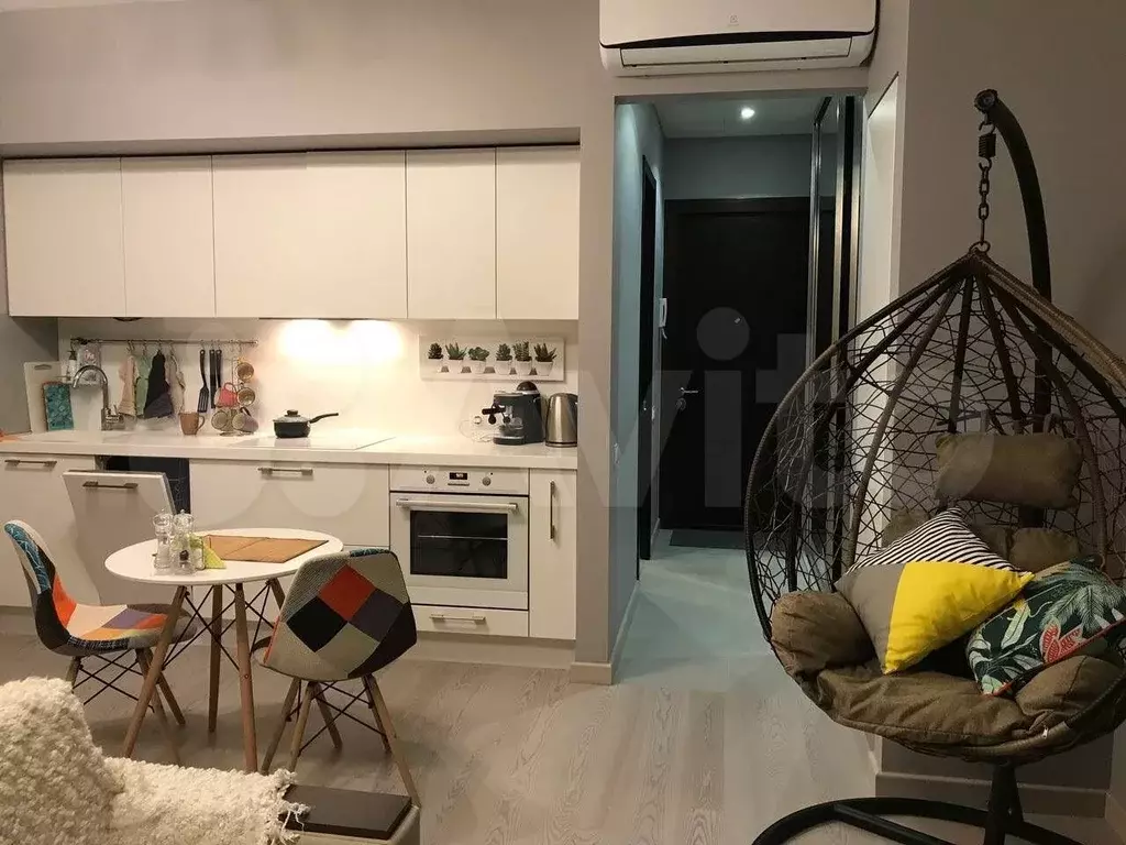 Апартаменты-студия, 30 м, 2/16 эт. - Фото 0