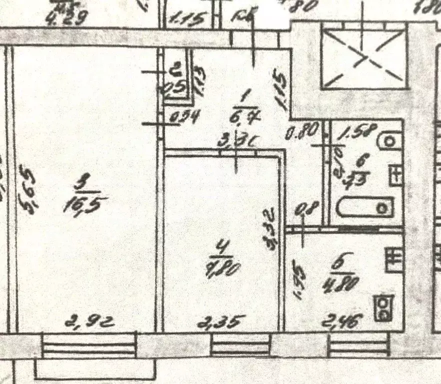 2-к кв. Нижегородская область, Нижний Новгород пл. Максима Горького, 4 ... - Фото 2