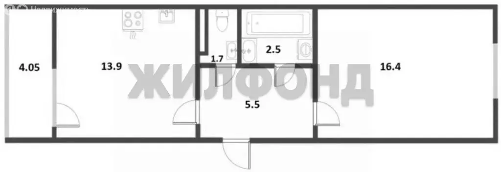 1-комнатная квартира: Гатчина, Пушкинское шоссе, 13к3 (40 м) - Фото 0