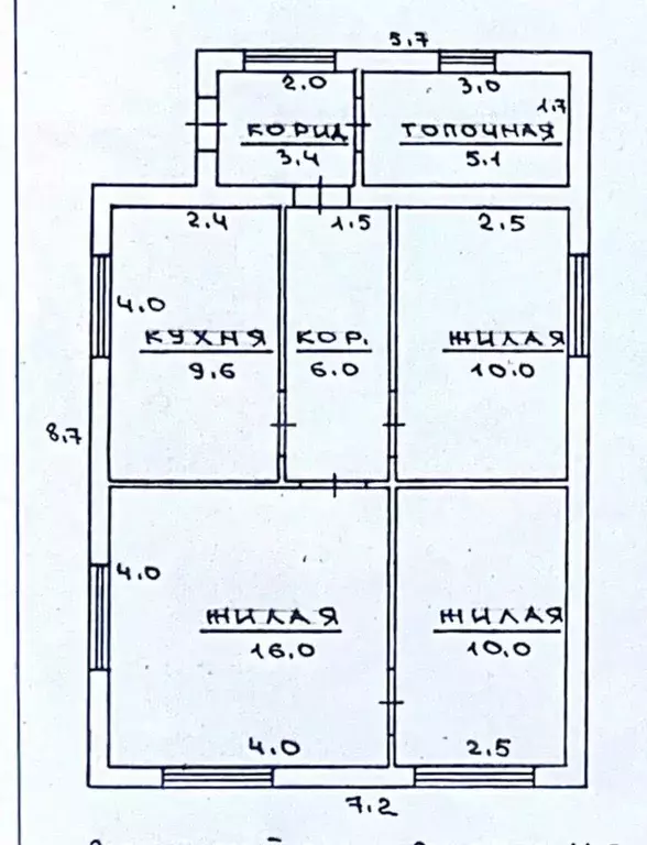 Дом в Оренбургская область, Соль-Илецк ул. Некрасова, 36 (102 м) - Фото 1