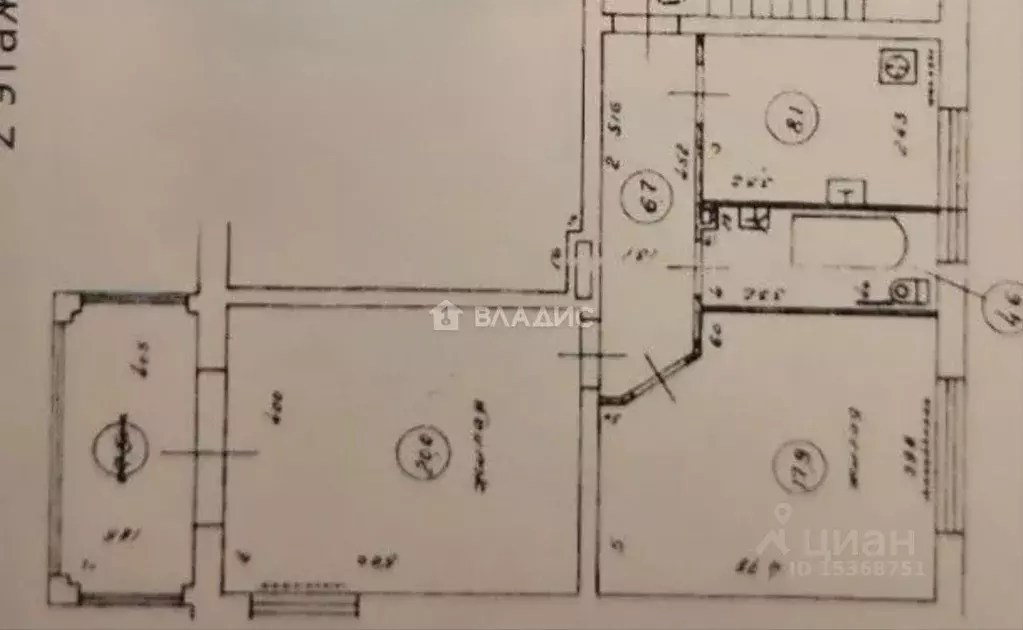 2-к кв. Калининградская область, Калининград ул. Римского-Корсакова, 7 ... - Фото 2