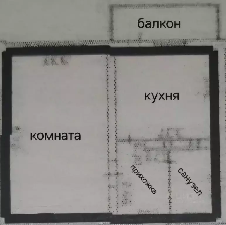 1-к кв. Краснодарский край, Крымск Надежда мкр, ул. Надежды, 7А (37.5 ... - Фото 2