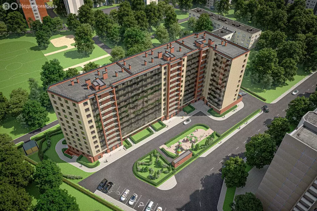 1-комнатная квартира: территория Ленсоветовский, 19к2 (35.56 м) - Фото 1