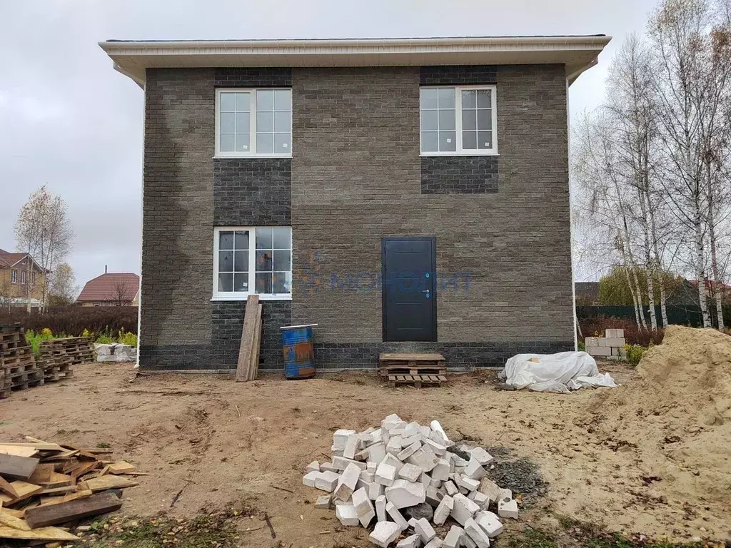 Дом в Нижегородская область, Бор пос. Октябрьский, ул. Сиреневая, 45 ... - Фото 2