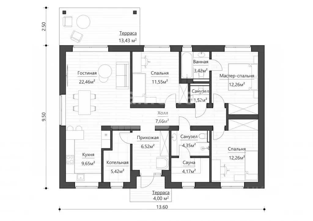 Дом в Алтайский край, Первомайский район, с. Фирсово Палитра жилой ... - Фото 2