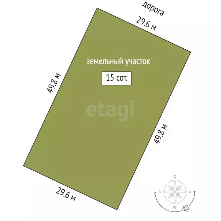 Участок в Мордовия, с. Кочкурово  (15.0 сот.) - Фото 2