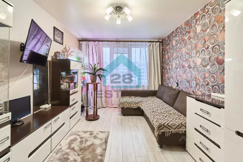 4-к кв. Санкт-Петербург ул. Белы Куна, 26К1 (77.4 м) - Фото 2