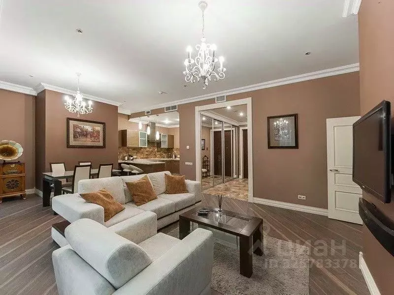 2-к кв. Москва наб. Пресненская, 8с1 (106.0 м) - Фото 1