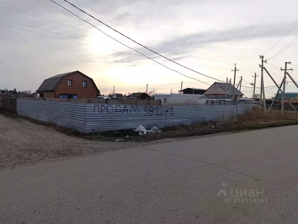 Участок в Омская область, Омский район, Лузинское с/пос, Черемушки ... - Фото 1