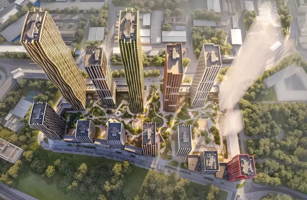 3-к кв. Москва Южнопортовая ул., 28АС17 (93.7 м) - Фото 1
