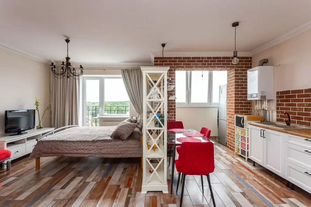 1-к кв. Калининградская область, Калининград ул. Виктора Гакуна, 5 ... - Фото 2