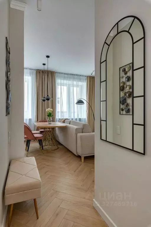 Студия Томская область, Томск ул. Елизаровых, 17/1 (36.0 м) - Фото 1