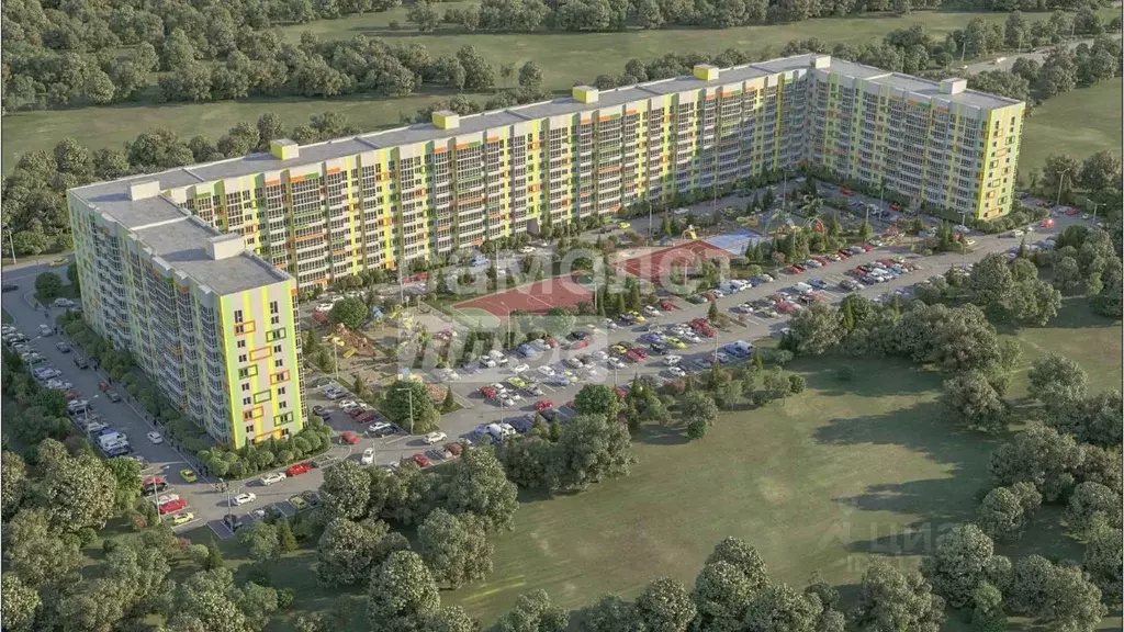 3-к кв. Курская область, Курск ул. Энгельса, 158к1 (68.5 м) - Фото 0