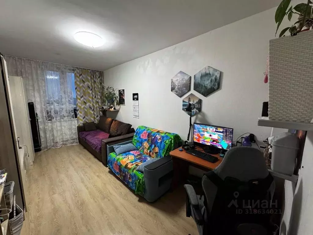 1-к кв. Свердловская область, Екатеринбург просп. Академика Сахарова, ... - Фото 1