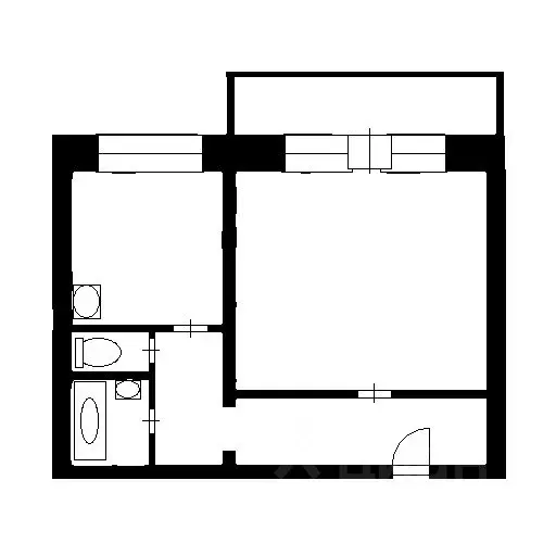 1-к кв. Челябинская область, Миасс просп. Макеева, 56 (41.0 м) - Фото 2