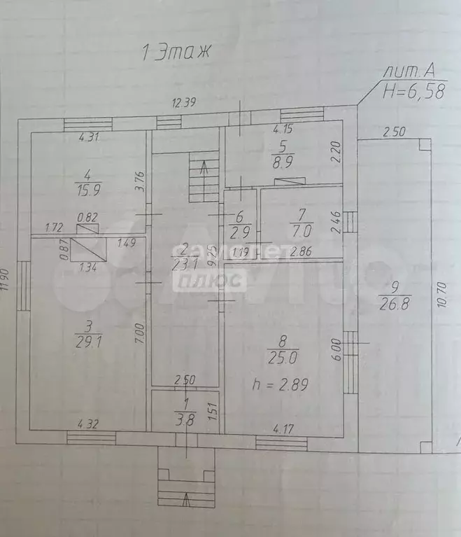 Коттедж 234,6 м на участке 9,7 сот. - Фото 0