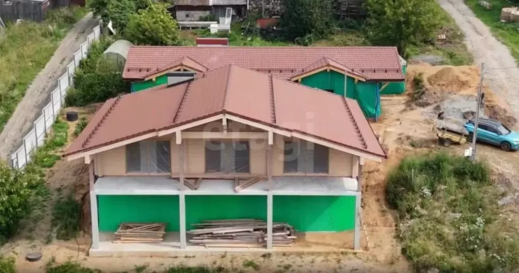 Дом в Пермский край, Добрянка ул. Шмидта, 62 (250 м) - Фото 2