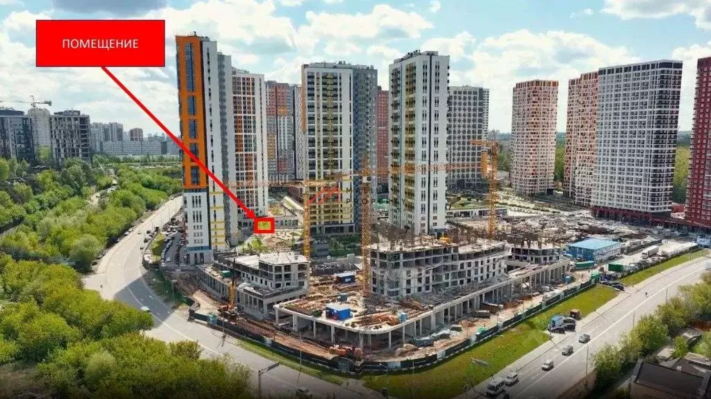 Торговая площадь в Московская область, Красногорск Спутник жилой ... - Фото 2