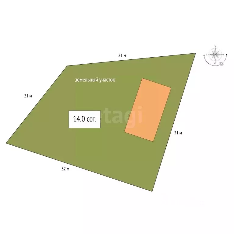 Дом в Новосибирская область, Искитимский район, Мичуринский сельсовет, ... - Фото 2