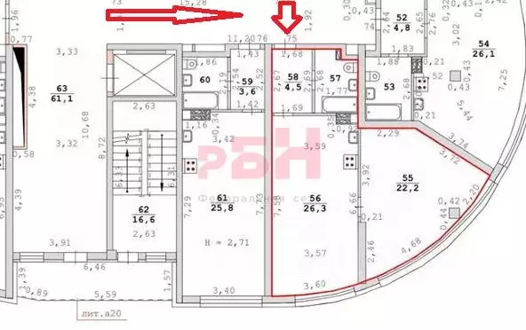 Помещение свободного назначения в Свердловская область, Екатеринбург ... - Фото 2