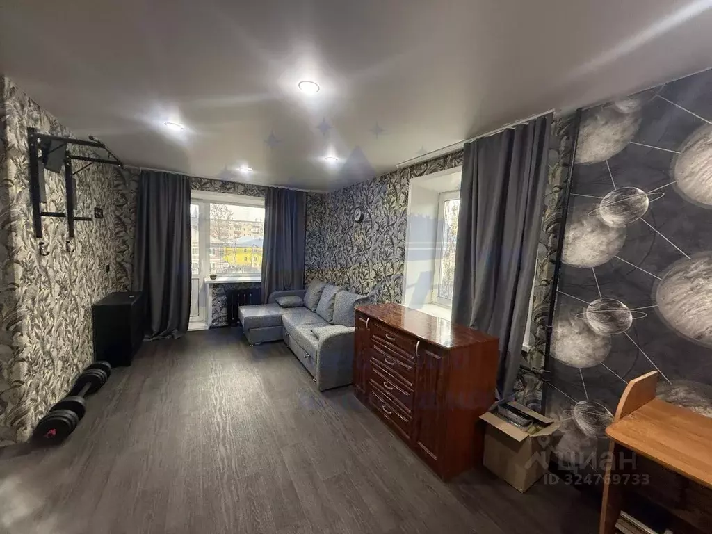 1-к кв. Нижегородская область, Городец ул. Зосима Серого, 8 (31.3 м) - Фото 2