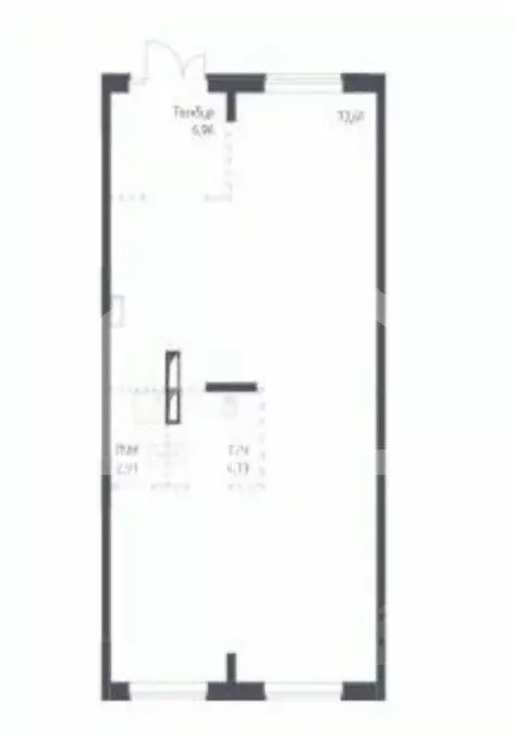 Помещение свободного назначения в Москва ул. Аэростатная, 15к9 (88 м) - Фото 2