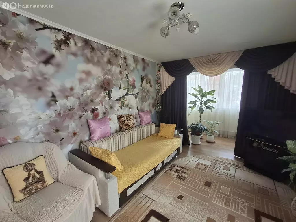 2-комнатная квартира: посёлок Мокрый Батай, Вишнёвая улица, 2 (42 м) - Фото 1