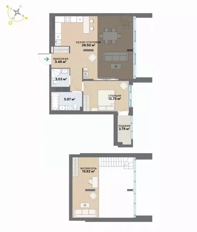 1-к кв. Свердловская область, Екатеринбург Эльмаш жилрайон,  (85.63 м) - Фото 1
