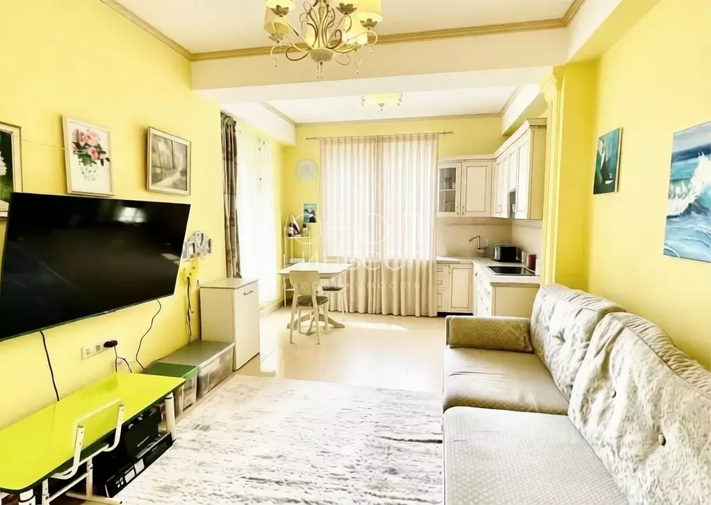 2-к кв. Краснодарский край, Сочи Новый Сочи мкр, ул. Цюрупы, 4Б (61.0 ... - Фото 2