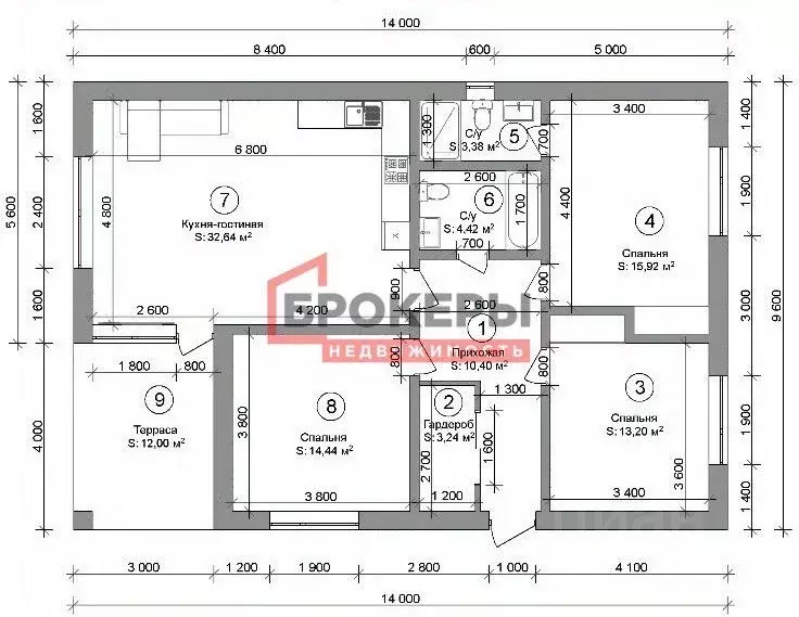 Дом в Севастополь ул. Лесхозная, 71/3 (117 м) - Фото 2