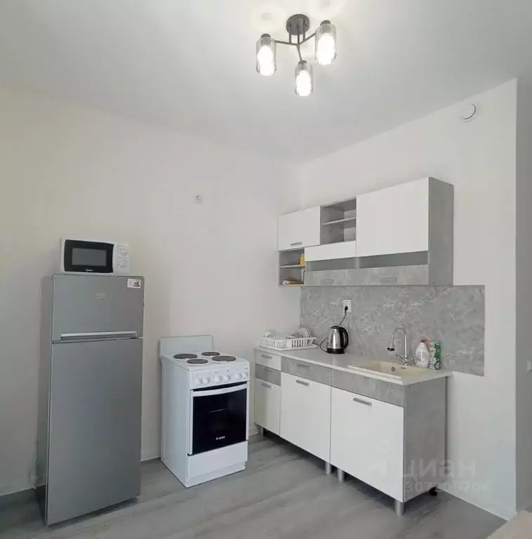 1-к кв. Ленинградская область, Мурино Всеволожский район, ул. Шоссе в ... - Фото 1