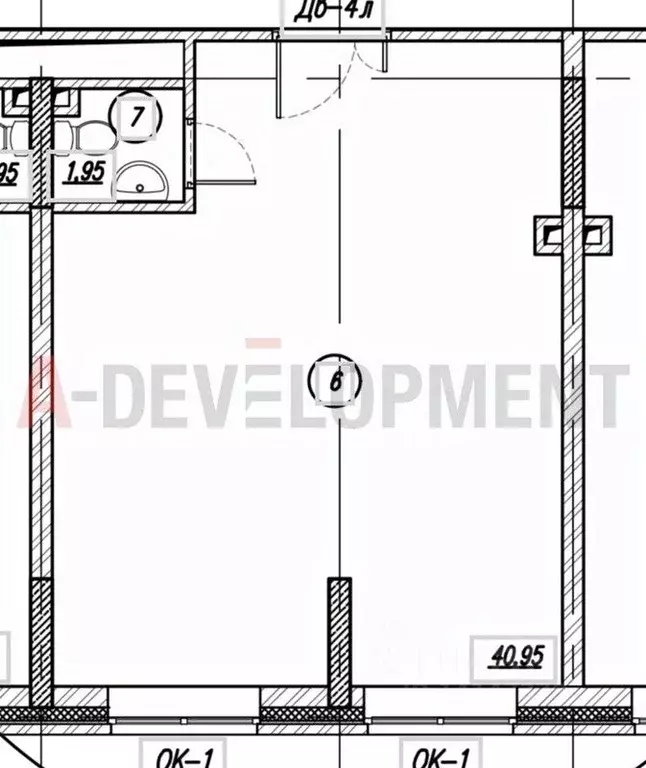 Офис в Татарстан, Казань Краснококшайская ул., 60 (43 м) - Фото 2