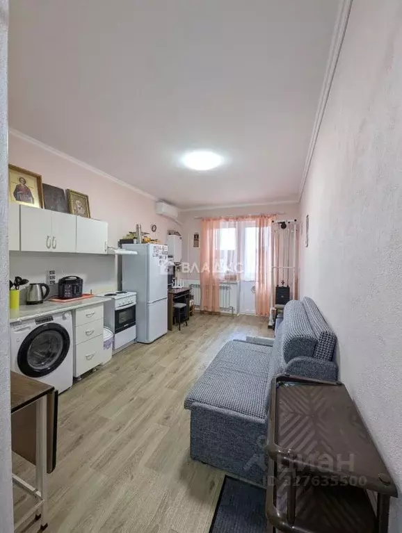 Студия Краснодарский край, Новороссийск Цемдолина тер., ул. Парковая, ... - Фото 1