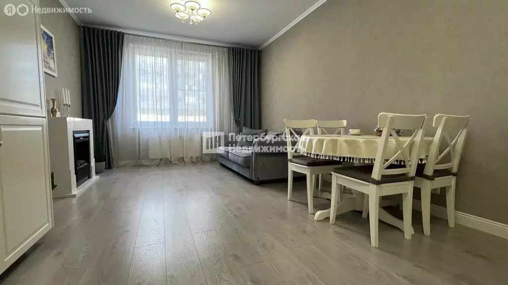 2-комнатная квартира: Санкт-Петербург, улица Катерников, 5к1 (89.3 м) - Фото 2