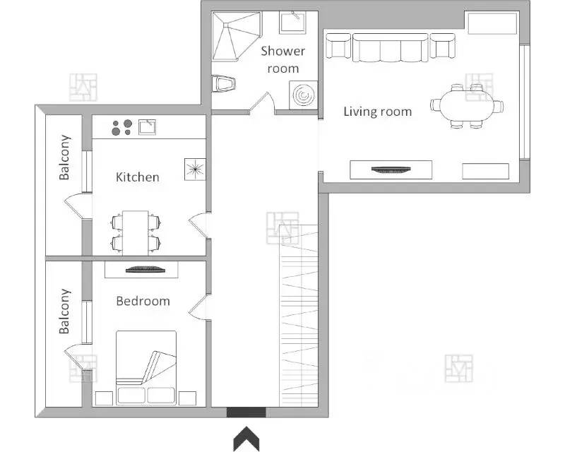 2-к кв. Москва Тверская ул., 6С1 (62.0 м) - Фото 2