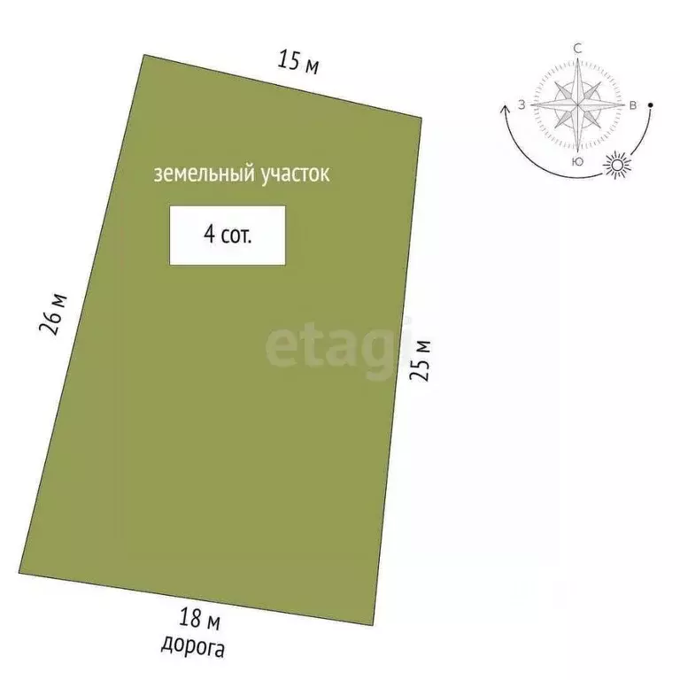 Участок в Свердловская область, Талица Ивушка КС,  (4.0 сот.) - Фото 2