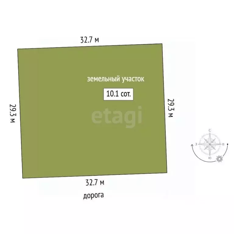 Участок в Тюменская область, Тюменский муниципальный округ, с. ... - Фото 2