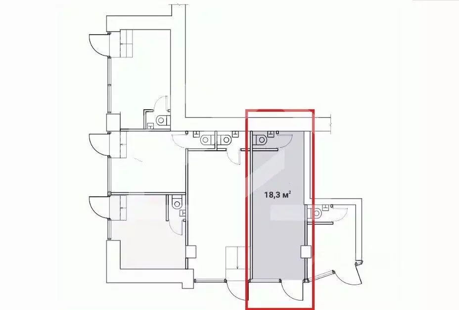 Помещение свободного назначения в Москва просп. Мира, 97 (19 м) - Фото 2