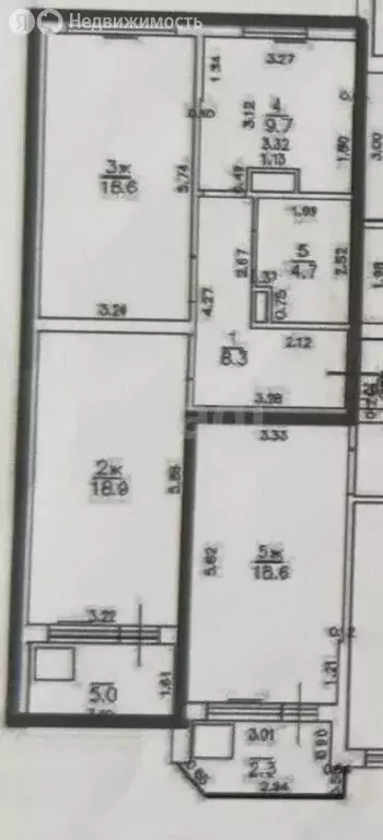 2-комнатная квартира: Калининград, улица Олега Кошевого, 34 (60.2 м) - Фото 0
