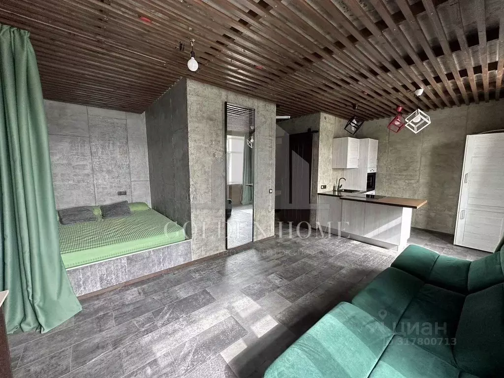 Студия Санкт-Петербург ул. Савушкина, 104 (40.0 м) - Фото 0