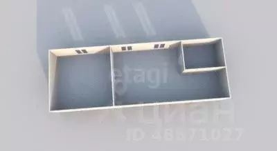 1-к кв. Сахалинская область, Южно-Сахалинск просп. Мира, 300к6 (37.0 ... - Фото 2