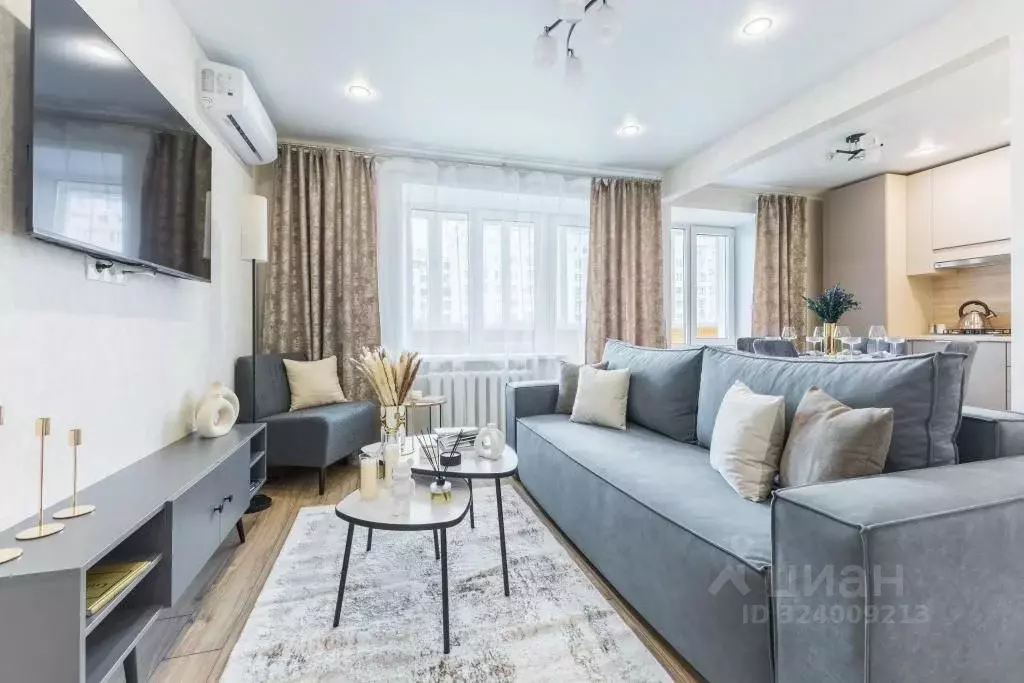 2-к кв. Татарстан, Казань ул. Вишневского, 59 (47.0 м) - Фото 1