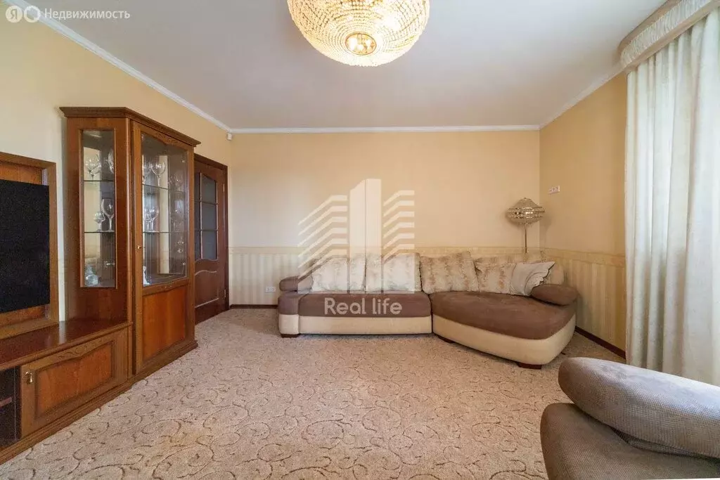 3-комнатная квартира: Домодедово, микрорайон Центральный, Каширское ... - Фото 1