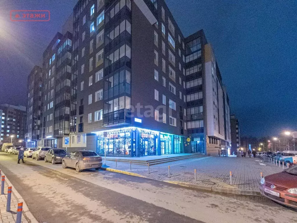 2-к кв. Карелия, Петрозаводск ул. Попова, 13 (67.0 м) - Фото 1