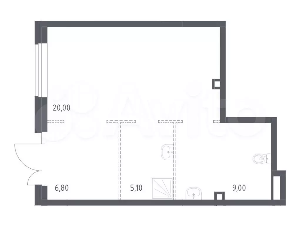 Продам помещение свободного назначения, 40.9 м - Фото 0