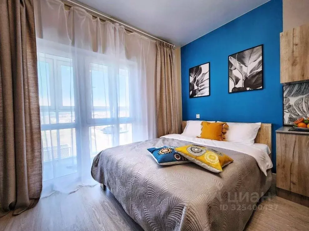 Студия Краснодарский край, Новороссийск ул. Матвейкина, 1А (24.2 м) - Фото 1