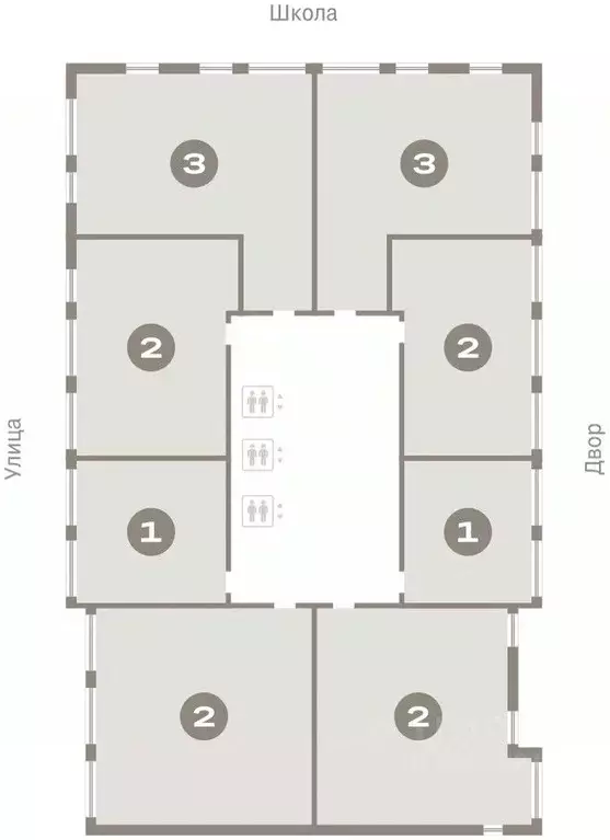 2-к кв. Тюменская область, Тюмень  (57.4 м) - Фото 1